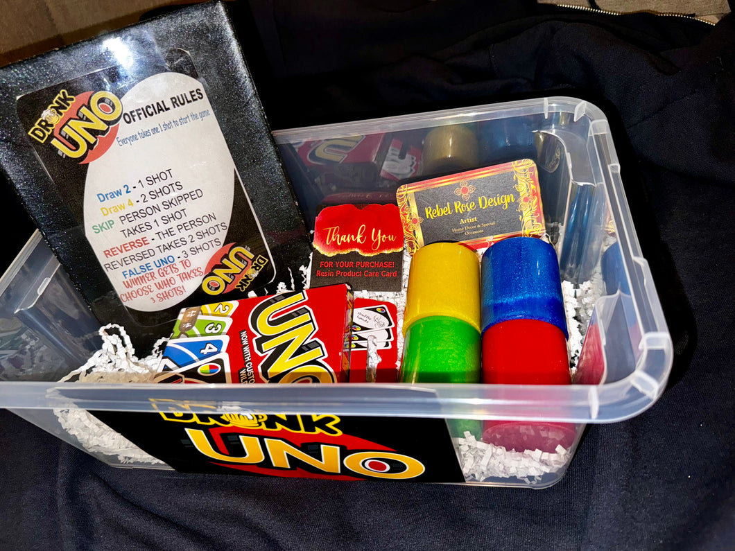 Drunk Uno game set 🍺
