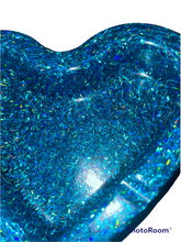 Load image into Gallery viewer, Blue glitter dish 💙
