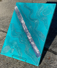 Load image into Gallery viewer, Aqua Mirror Wallpiece
