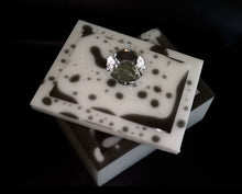 Load image into Gallery viewer, Black &amp; White drippy Jewelry box
