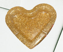 Load image into Gallery viewer, Gold glitter dish ✨
