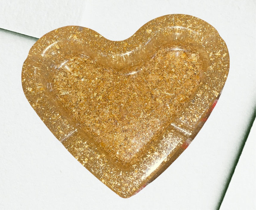 Gold glitter dish ✨