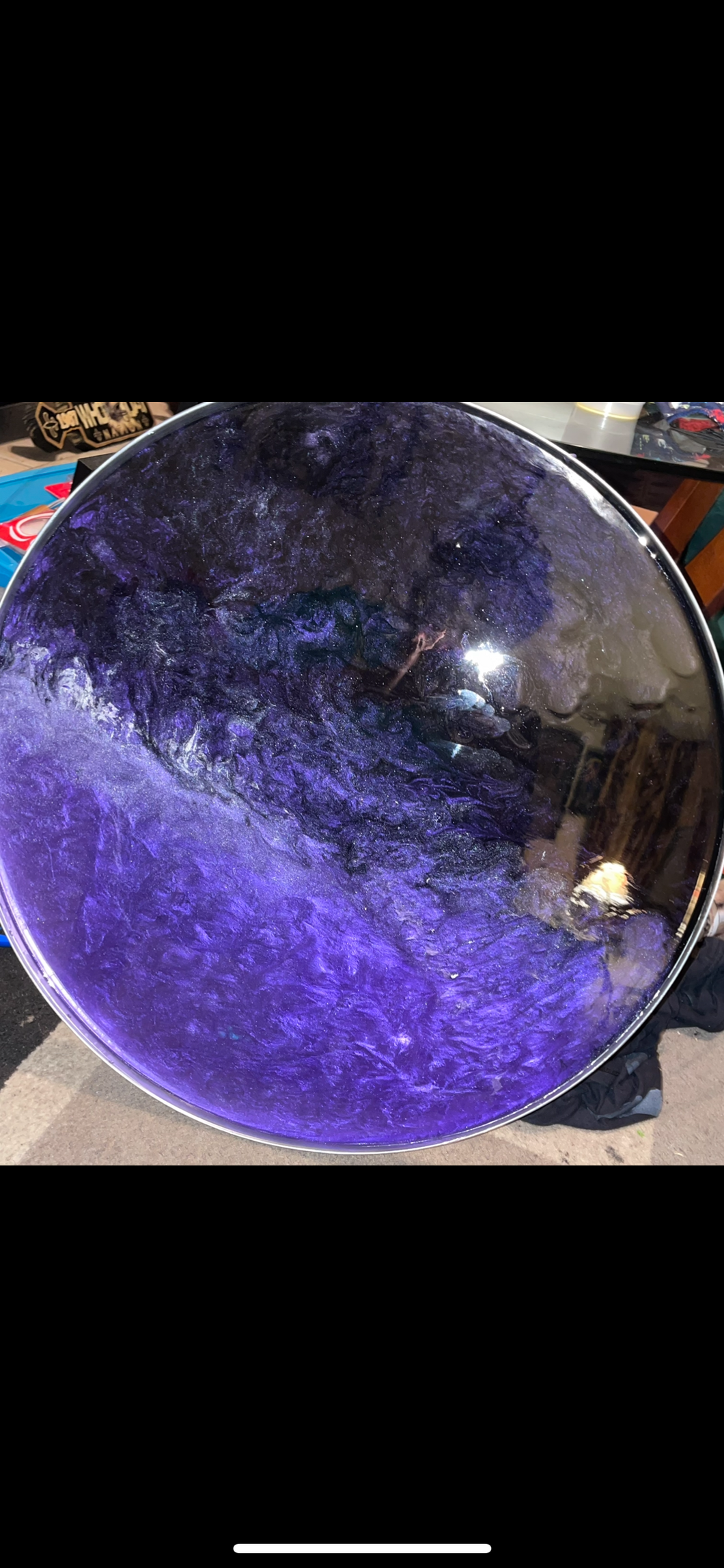 Purple & Black Detachable table 💜
