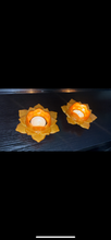 Load image into Gallery viewer, Gold &amp; Black tealight holder
